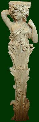 custom wood corbel