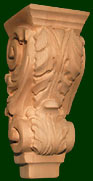 wooden corbel